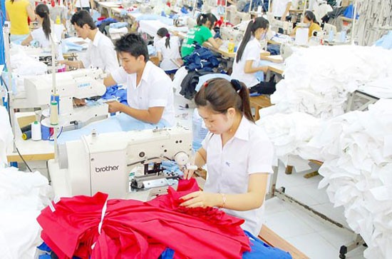 A garment company in HCMC (Photo: SGGP) A garment company in HCMC (Photo: SGGP)